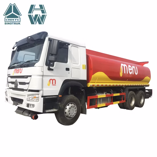 Sinotruk nuevo HOWO 6X4 20000 camión cisterna de combustible para transporte de entrega de 22000 litros